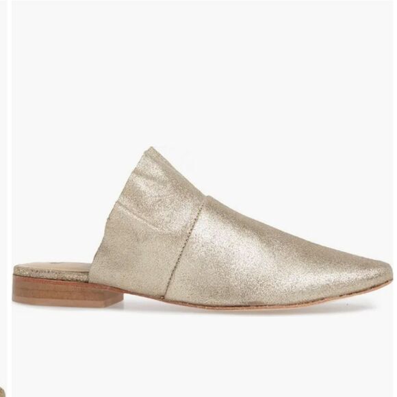 Free People Sienna Ruffle Mules Sz 7.5 - Picture 4 of 15